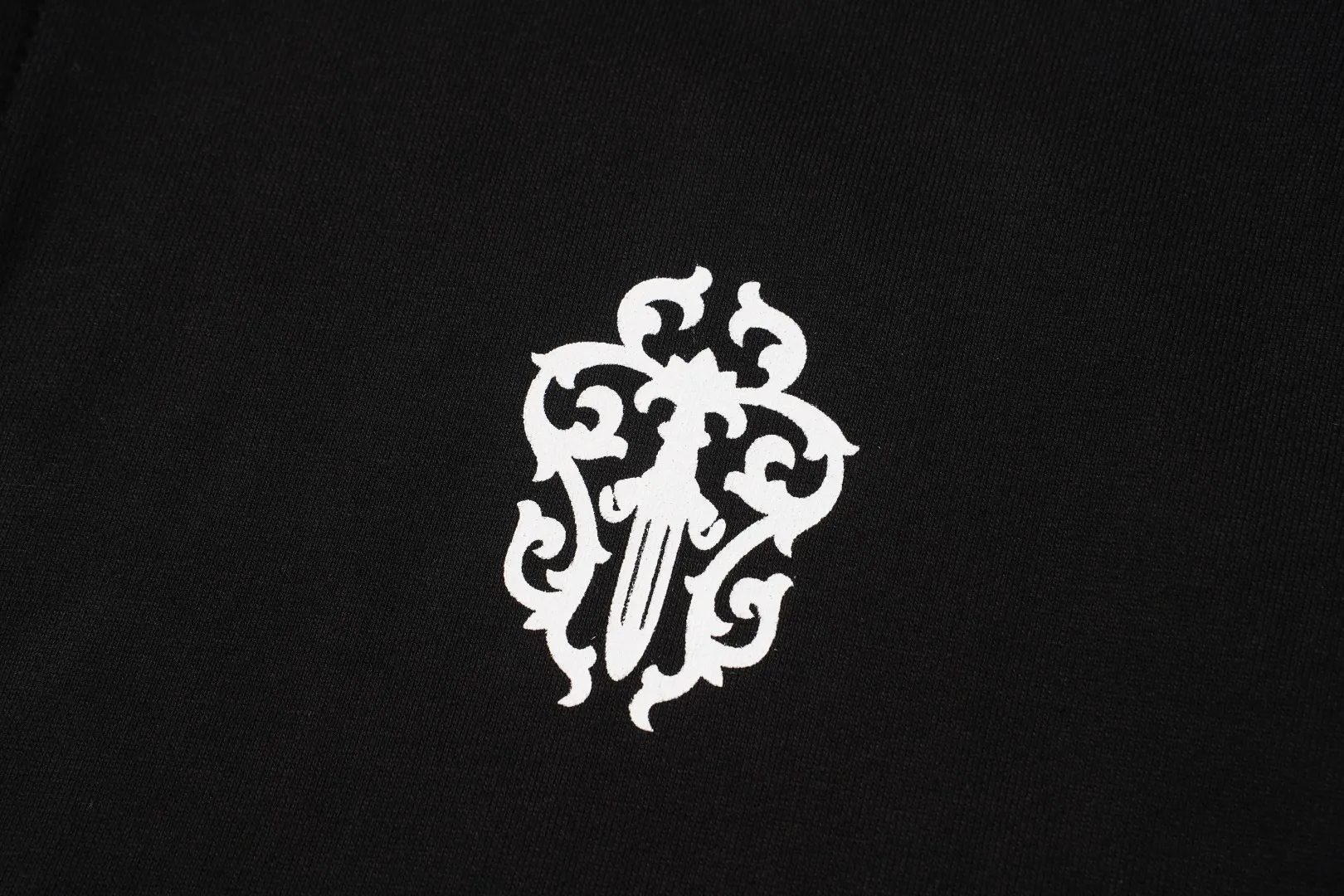 8609 Chrome Hearts Deadly Doll ， + / ， ， Same Style 1:1 ，， 1：1 。Black S x L